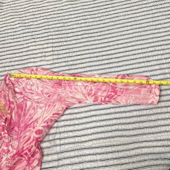 NWT Grand & Greene pink tunic top shirt size XL - Picture 8 of 16